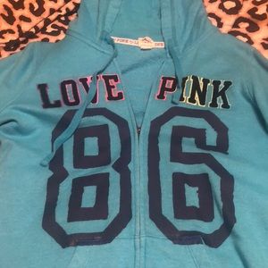 VS Pink Jacket & Matching Capri sweat pants